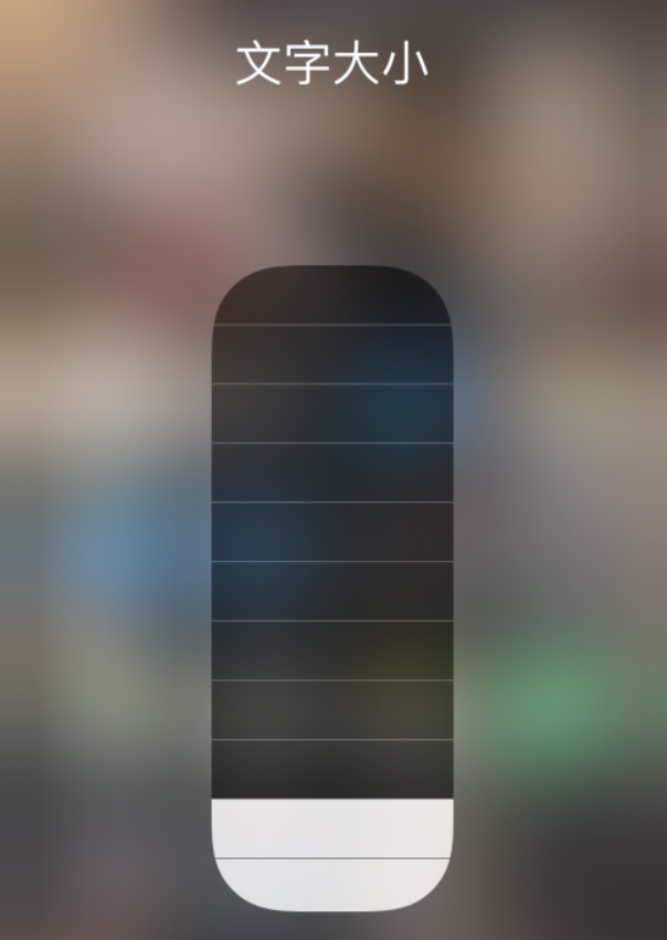凤冈苹果手机维修分享小技巧：在 iPhone 控制中心快速调节字体大小 